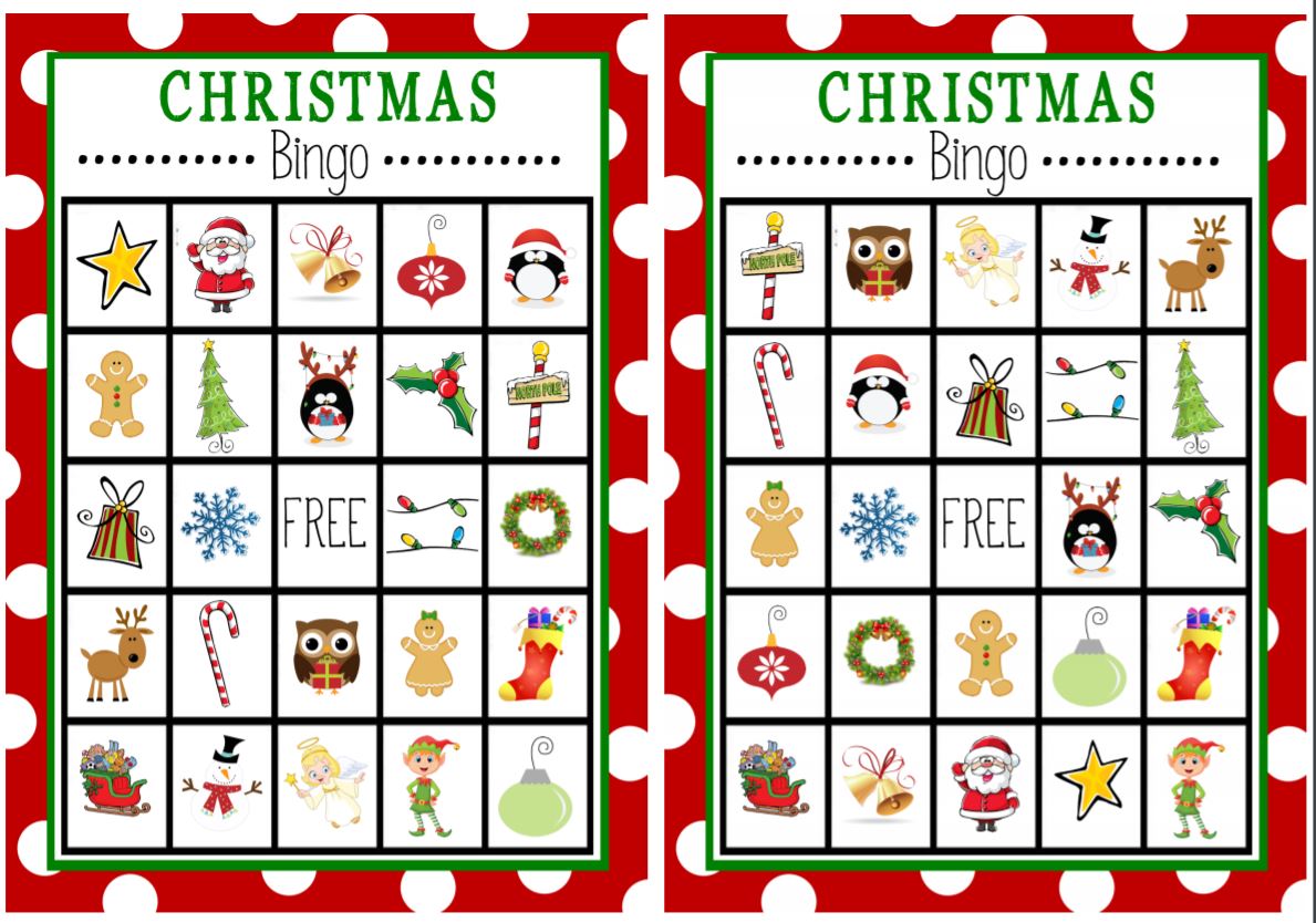 Christmas Bingo-Free Printable
